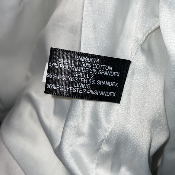 Boston Proper Floral & butterfly sequenced lined jacket size 12 NWT - Picture 9 of 11